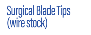 Cataract Surgical Blade Tips